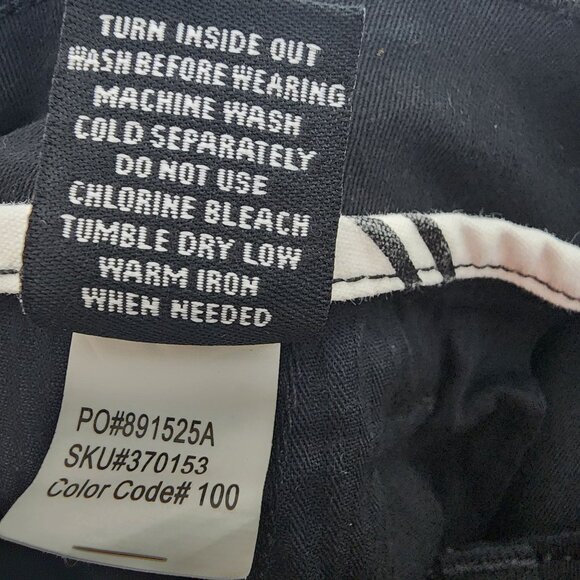 RSQ Jeans Mens Slim Taper Pants 29X30 Black - Picture 8 of 16